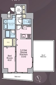 ラグゼナ平井サウス 間取り