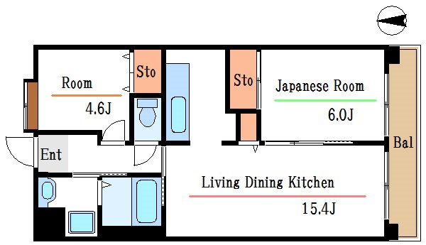コーポレート船堀 間取り