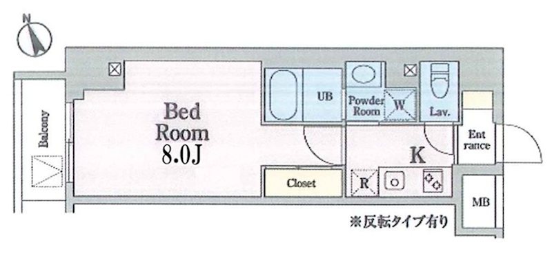 ガーネットロワ 間取り