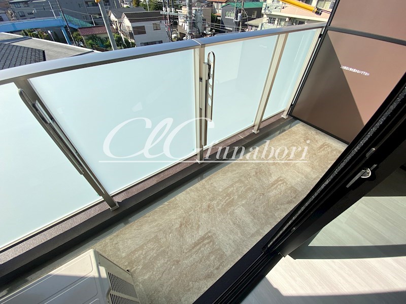 ガーネットロワ ベランダ