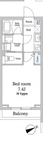 スカイグランデ八広Ｂ棟 間取り