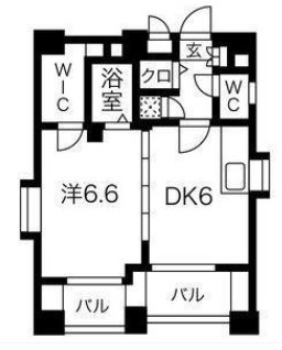 スパシエルクス門前仲町   間取り