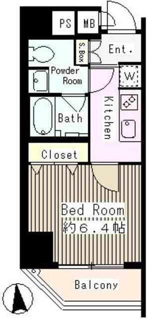 ウェリナ浅草 間取り