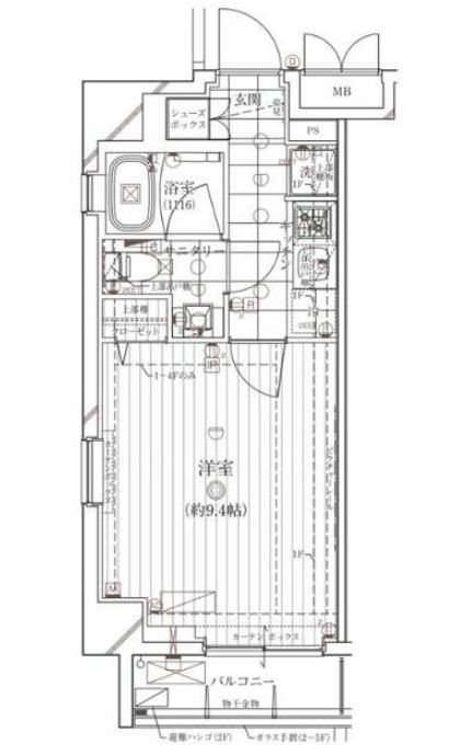 レガリス門前仲町パークサイド 間取り