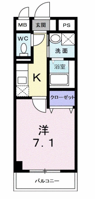 ＡＱＵＡ　ＧＡＲＤＥＮ今戸  間取り