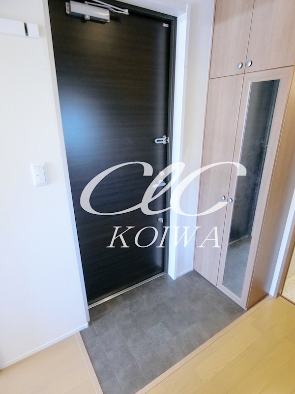 ハイムつくば 玄関