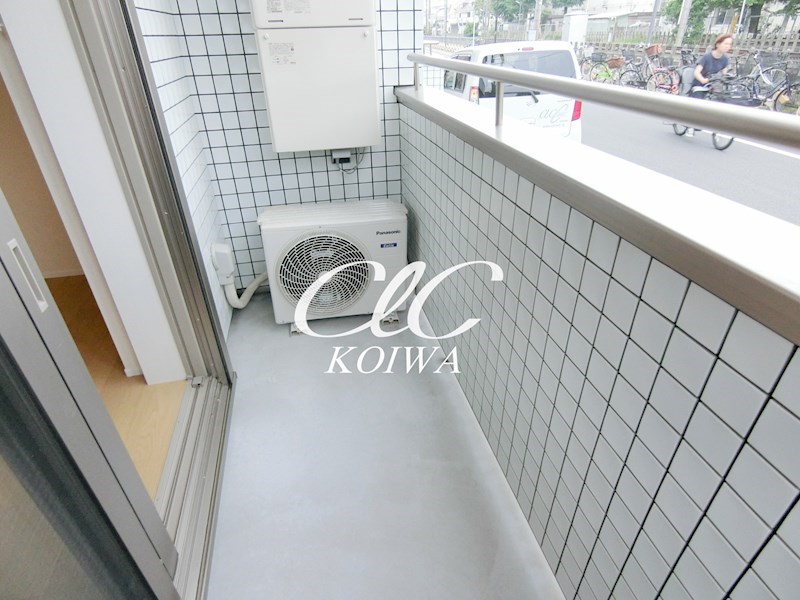 ハイムつくば ベランダ