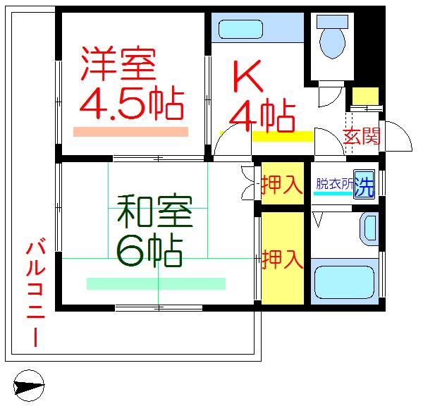 ＭＴハイツ 間取り