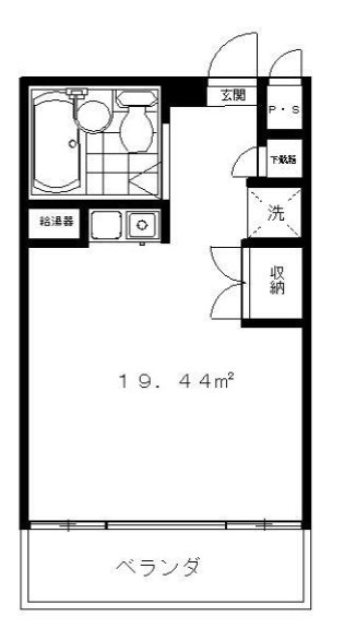 ラ・パイクス6112 間取り