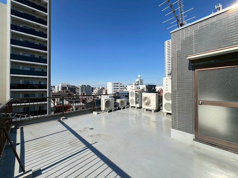 マツモトビル ベランダ