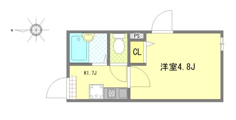 フォルトゥーナ梅島 間取り
