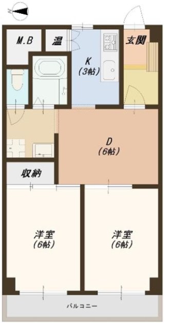 ニュー両国サンハイツ  間取り図