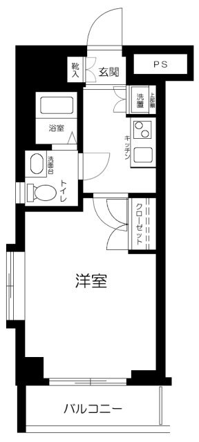 スカイコートヌーベル巣鴨 間取り