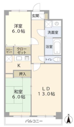 ルグラン東葛西 間取り