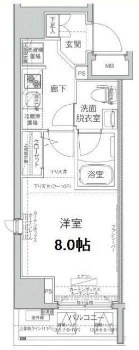 アイル西日暮里イースト  間取り