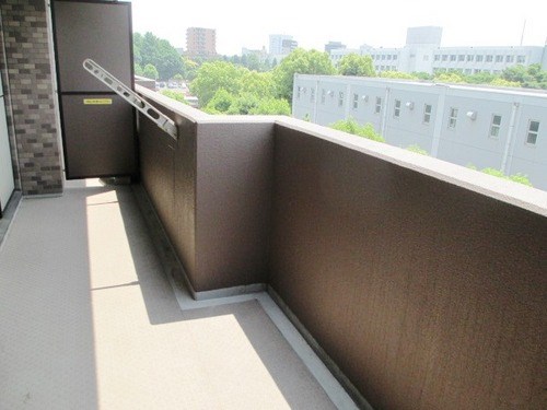 ライオンズマンション十条台 ベランダ