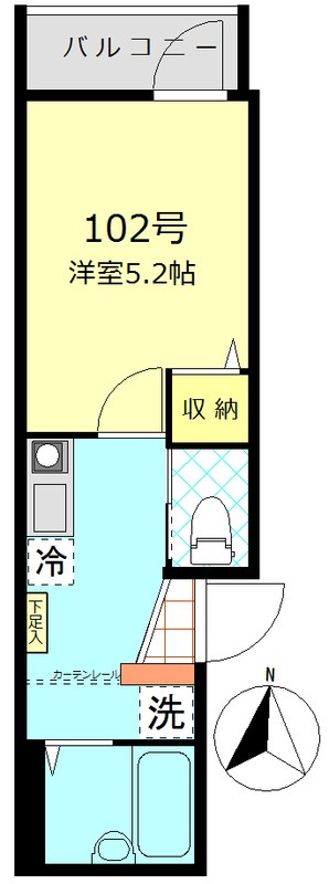 エムキューブ北綾瀬 間取り
