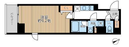 GRAN PASEO日本橋三越前  間取り