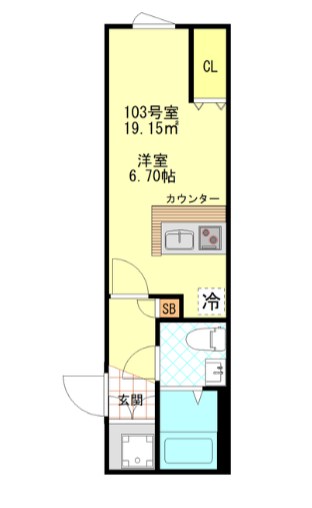 CFジオーレ西小岩五丁目 間取り