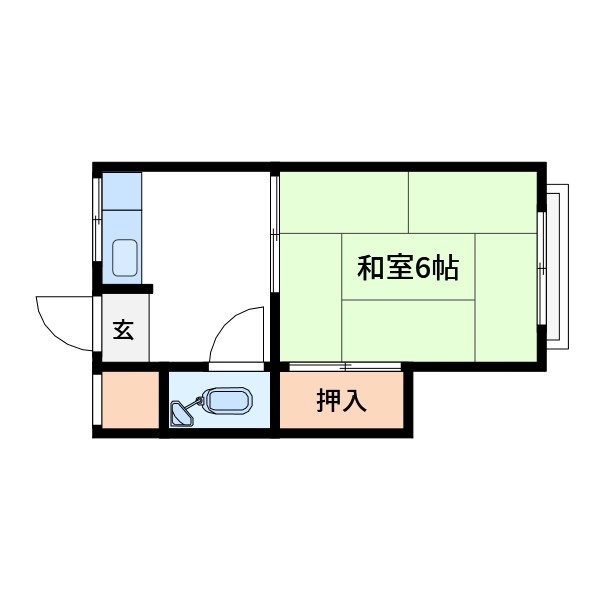 第一関口荘 間取り