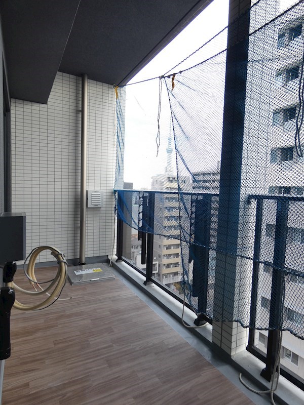 ティアラグレイス両国タワー ベランダ