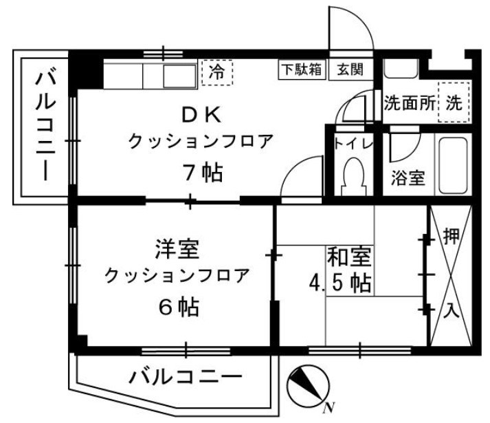 グランドールピア 間取り
