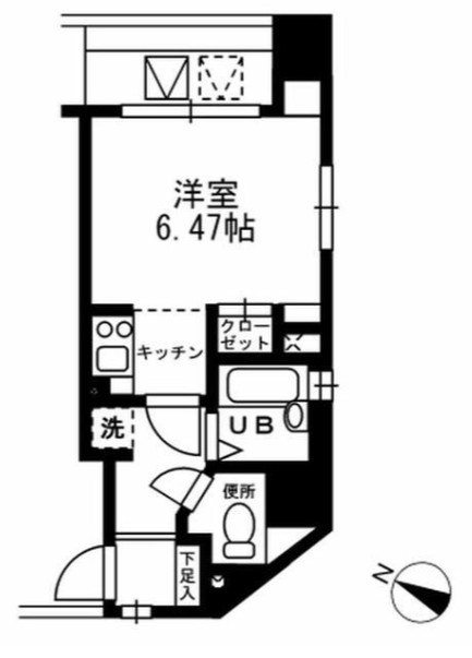 レジディア三越前 間取り