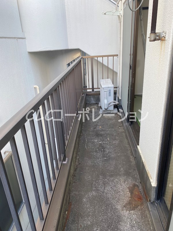 鹿嶋ビル ベランダ