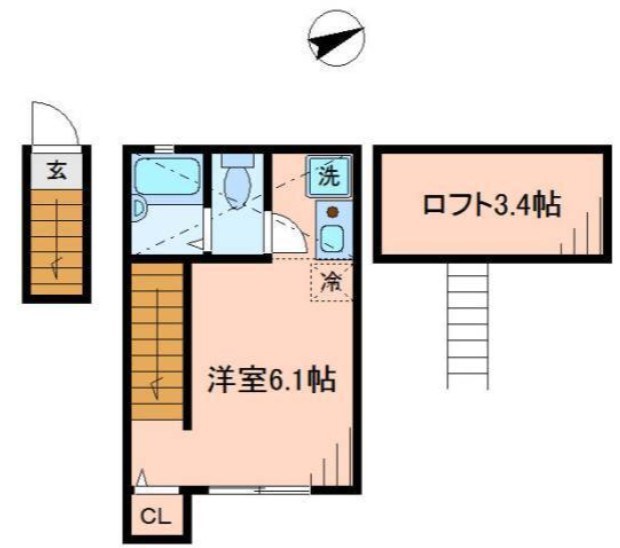 パティシオン駒込  間取り