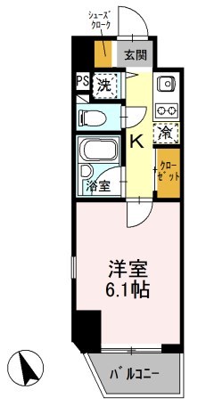 パークウェル門前仲町  間取り