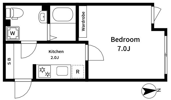 ALERO Yushima-North 間取り
