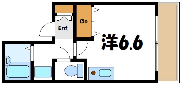 ベルジュ91 間取り