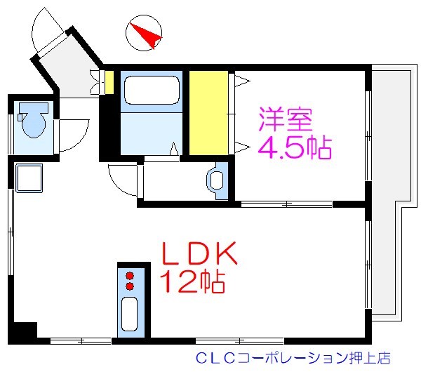 ビライワムラ 301号室 間取り