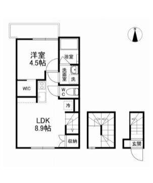 Lazo　salto KOIWA 間取り図