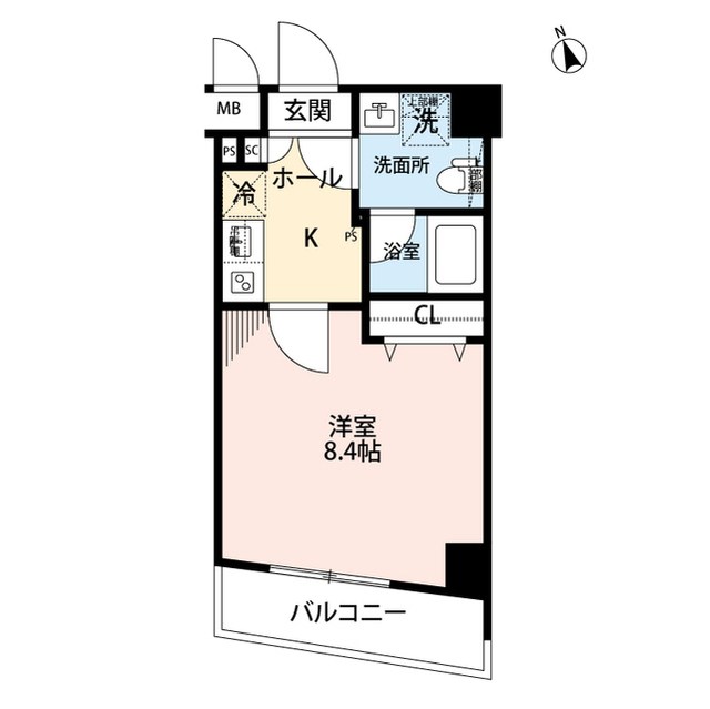 プレール・ドゥーク上中里 間取り