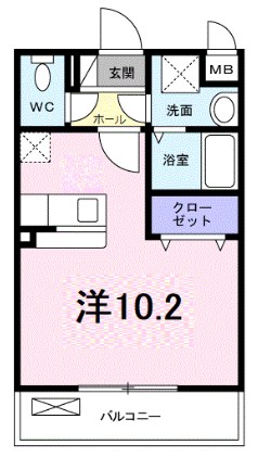 リバーパークK 間取り