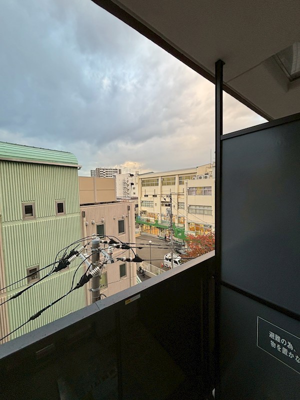 サンクレイドル西日暮里Ⅲ ベランダ