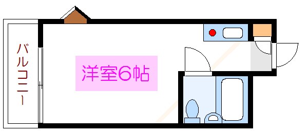 Bell Garden Heights 408号室 間取り