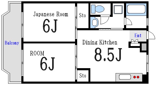 アメニティヴィラ 間取り図