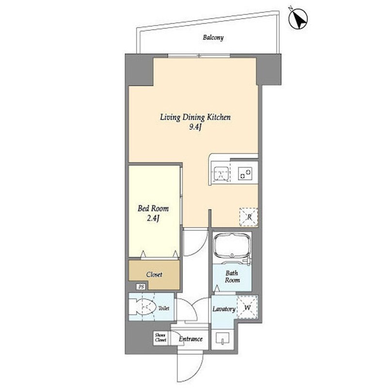 アルファコート曳舟 間取り図