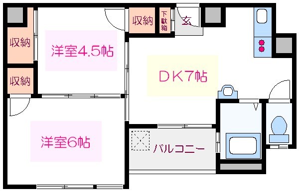 清澄マンション 間取り