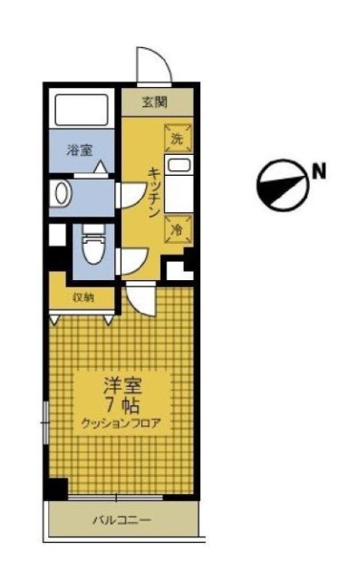 ソルビオス北千住 間取り