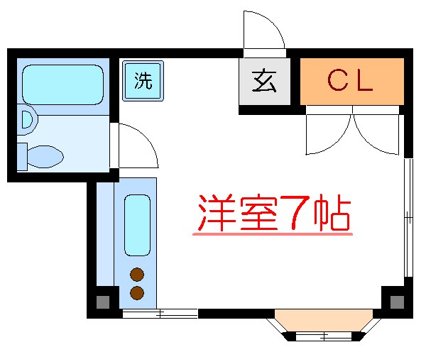 ハイツアサヌマ 間取り