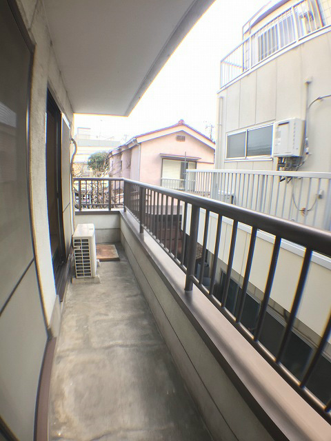 柴田マンション ベランダ