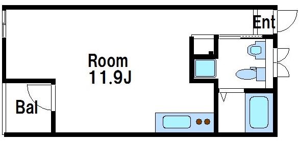 オットキューブ   間取り