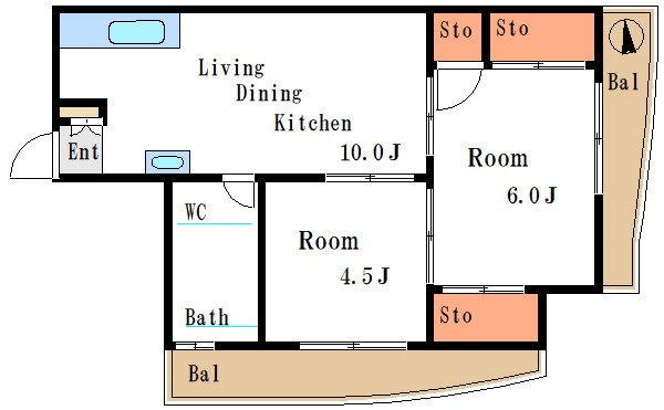 土清ビル 間取り