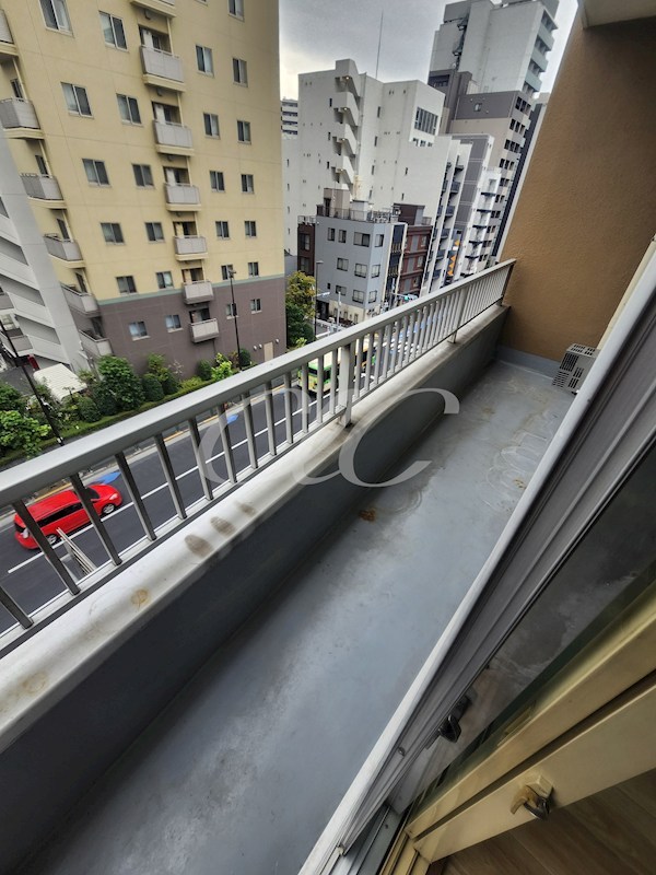 土清ビル ベランダ