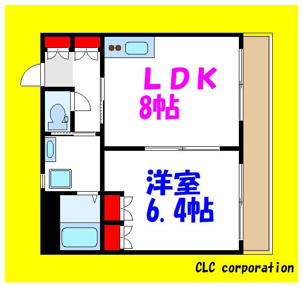 ロシェ　ルミエール　パレ 間取り