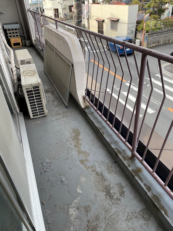 鈴木ハイツ ベランダ