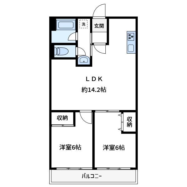 東十条ビル1号館 間取り